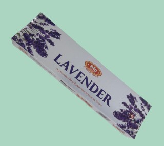 BIC Brand LAVENDER Traditionally Hand Rolled Masala Incense Sticks, 50g